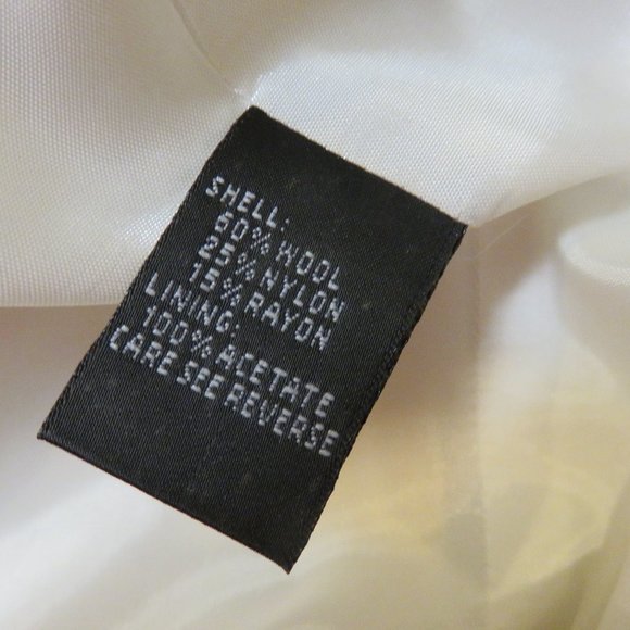 CARMEN MARC VALVO BEADED LACE SIGNATURE SKIRT/SZ 4 - Picture 6 of 6